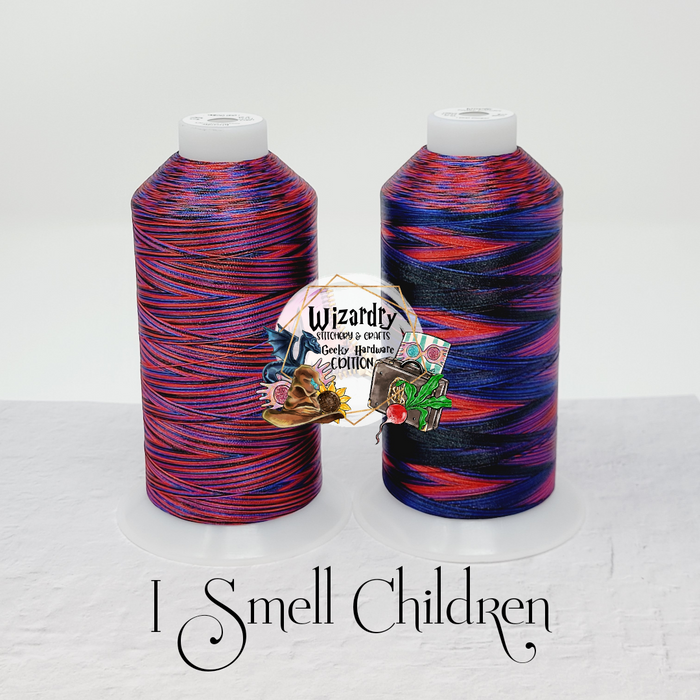 Tex 27 - Polyester Embroidery Sewing String - Variegated - I Smell Children