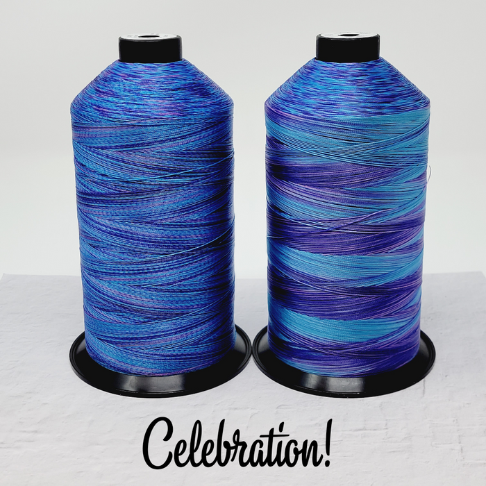 Tex 27 - Polyester Embroidery Sewing String - Variegated - Celebration!