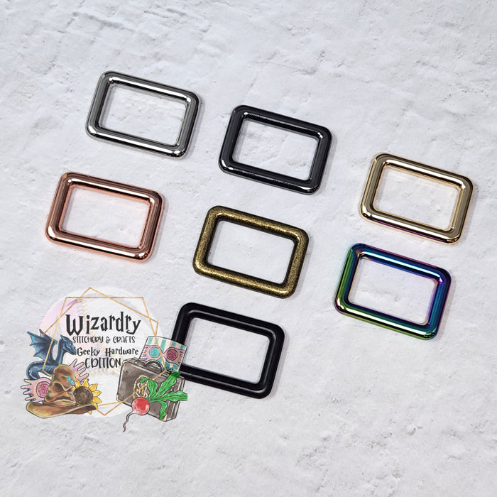 1" Welded Rectangle Rings (Single)