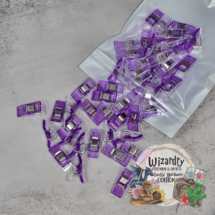 Classic Purple Clips