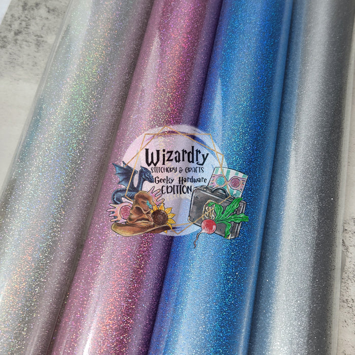 Clear Glitter TPU 18"