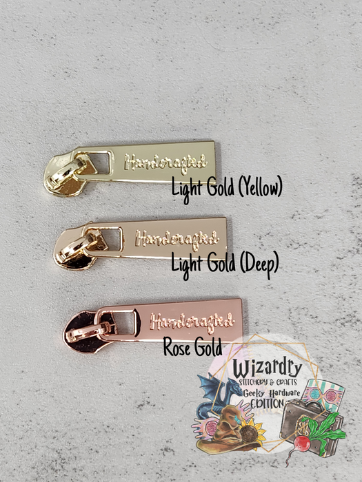 Handcrafted #5 Nylon Zipper Pulls