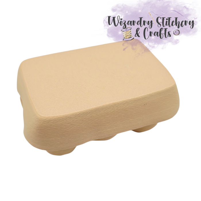 Egg Carton Fidget Clicker - White Eggs