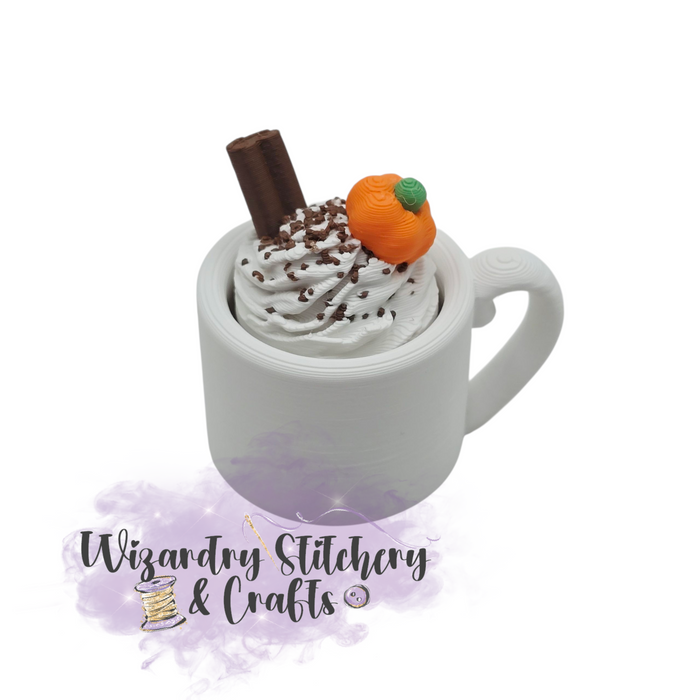 Pumpkin Spice Latte Fidget Clicker