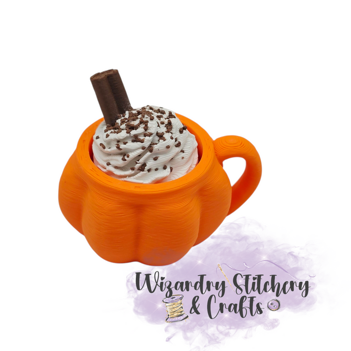 Pumpkin Mug Fidget Clicker