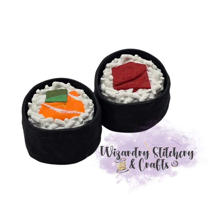 Salmon Sushi Roll Fidget Clicker