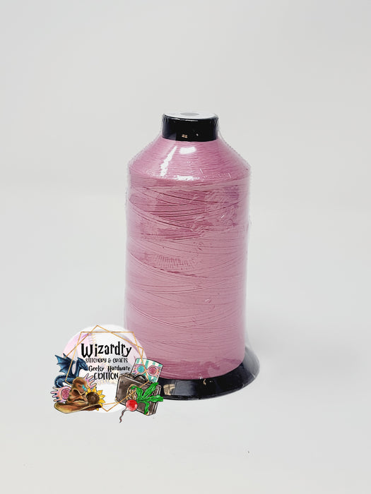 Tex 45 - Bonded Polyester Sewing String - Solid - Dusty Rose