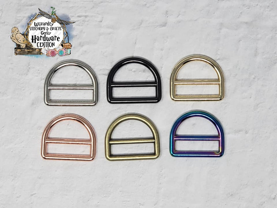 1" Buckle D-Rings (Single)