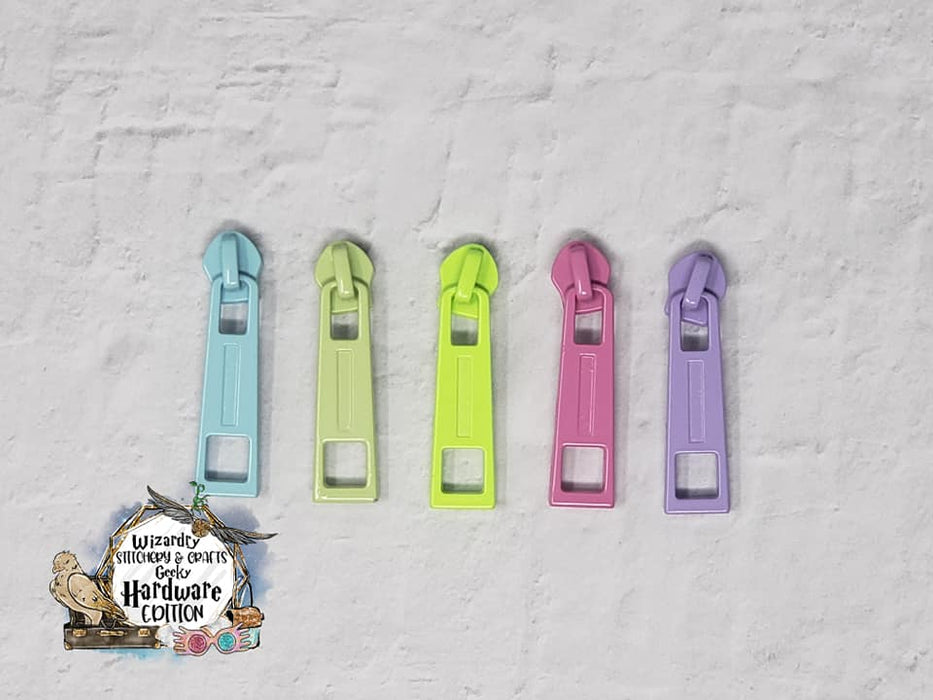 Classic #5 Nylon Zipper Pulls - Painted