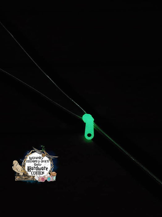 Glow-in-the-Dark Plastic Zipper Pulls