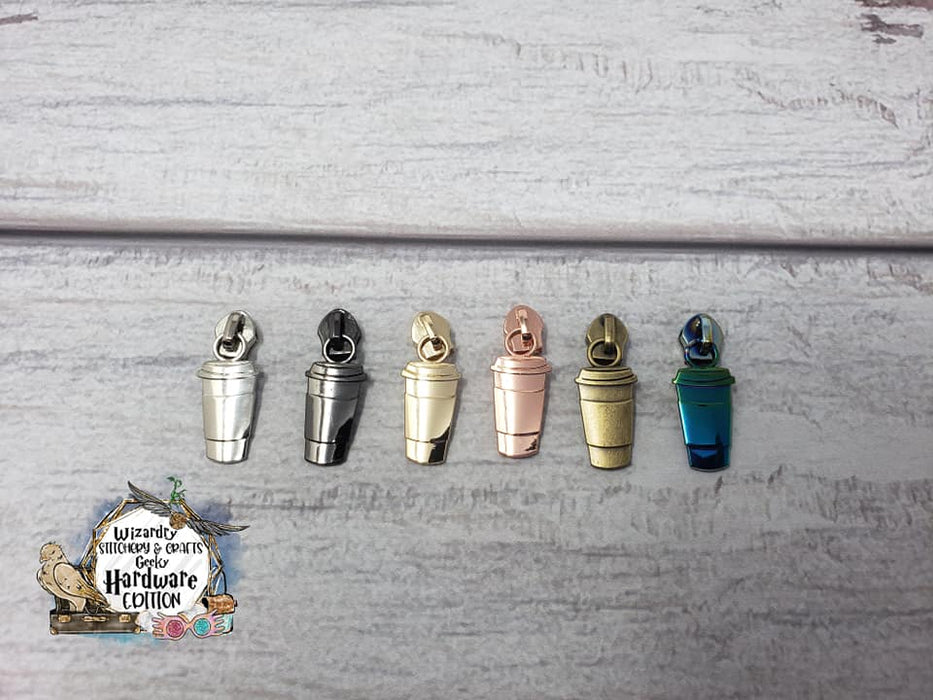 Coffee To-Go #5 Nylon Zipper Pulls