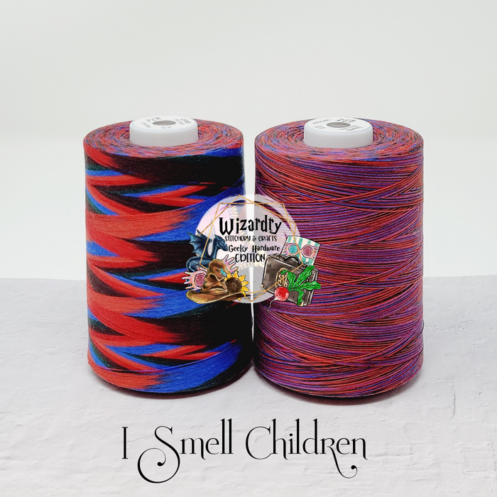 Tex 30 - Spun Polyester Sewing String - 8oz Spool - Variegated