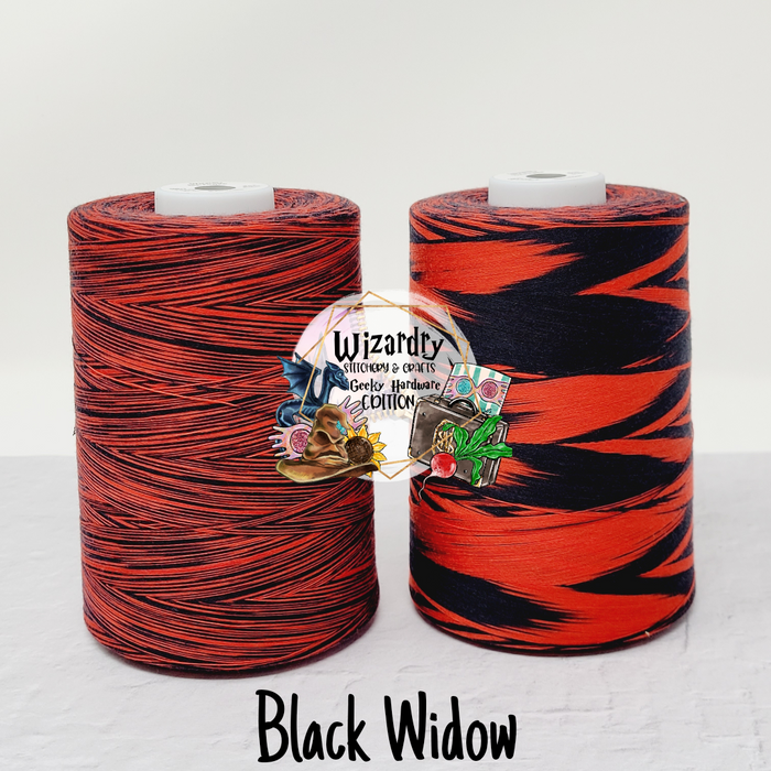 Tex 30 - Spun Polyester Sewing String - 8oz Spool - Variegated
