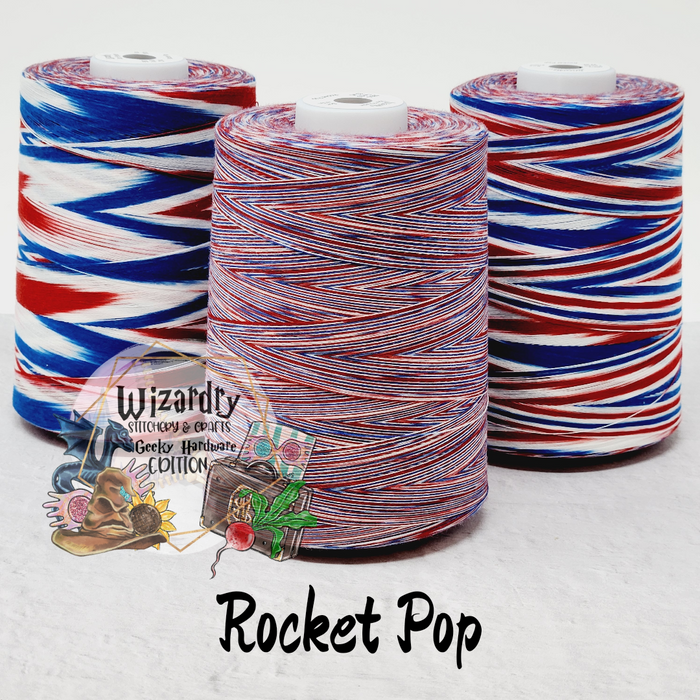 Tex 30 - Spun Polyester Sewing String - 8oz Spool - Variegated