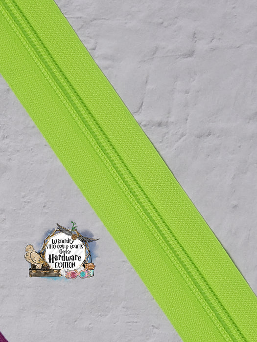 Lime Green #5 Nylon Zipper Tape