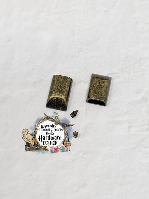 Zipper Ends (10mm) - Two Pack