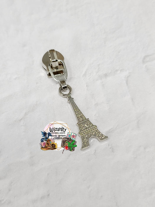 Eiffel Tower #5 Nylon Zipper Pulls