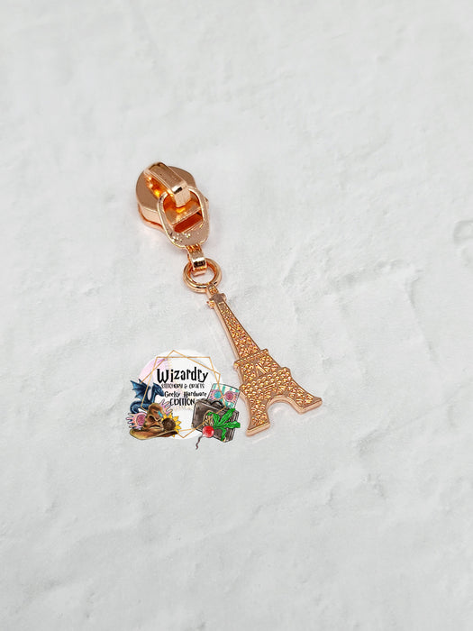 Eiffel Tower #5 Nylon Zipper Pulls