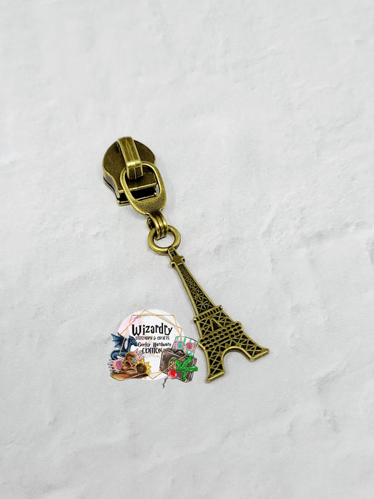 Eiffel Tower #5 Nylon Zipper Pulls