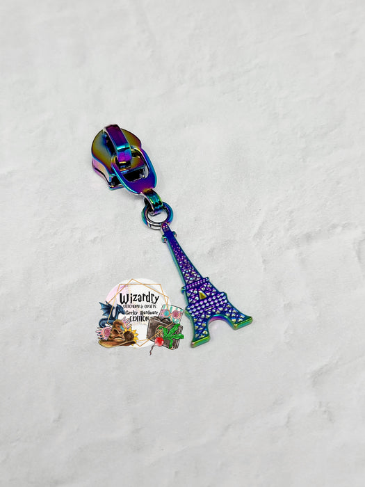Eiffel Tower #5 Nylon Zipper Pulls