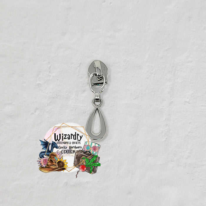 Tear Drop (Flat) #5 Nylon Zipper Pulls