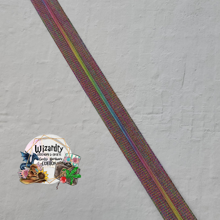 #3 Metallic Nylon Zipper Tape