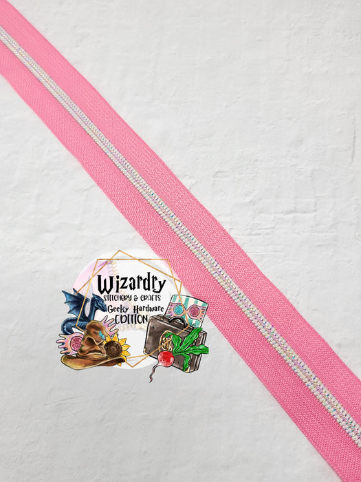 Bubble Gum #5 Nylon Zipper Tape