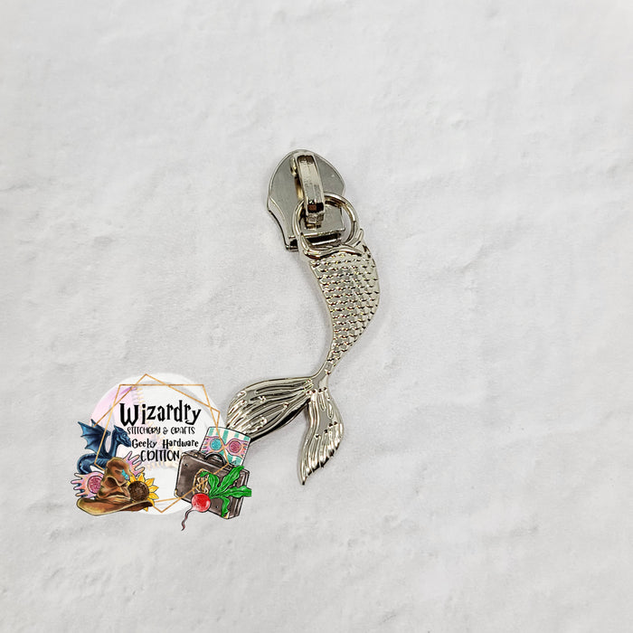 Mermaid Tail #5 Nylon Zipper Pulls