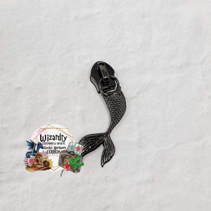 Mermaid Tail #5 Nylon Zipper Pulls