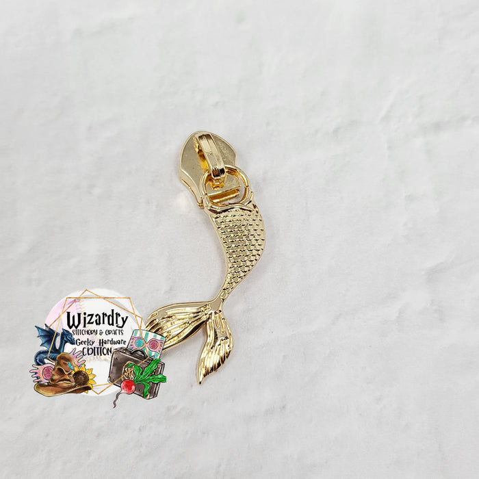 Mermaid Tail #5 Nylon Zipper Pulls