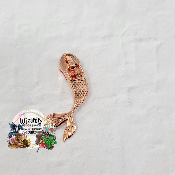 Mermaid Tail #5 Nylon Zipper Pulls