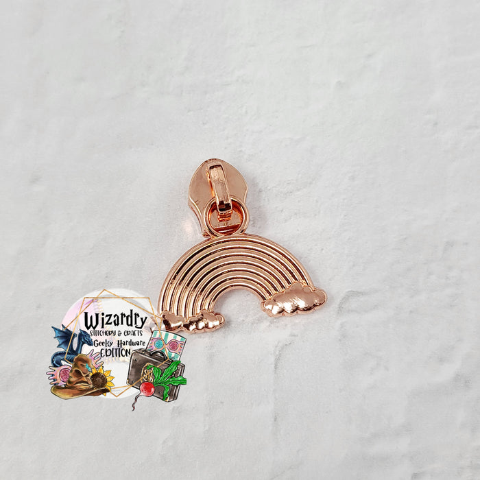 Rainbow #5 Nylon Zipper Pulls