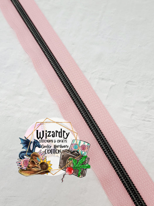 Dusty Rose #5 Nylon Zipper Tape