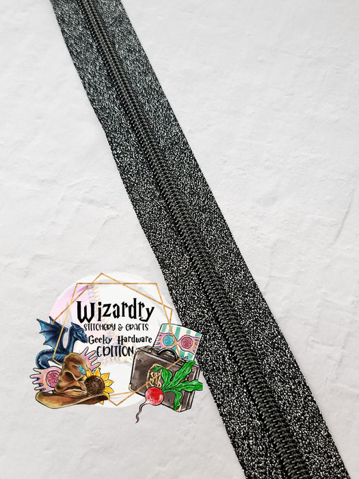Metallic #5 Nylon Zipper Tape