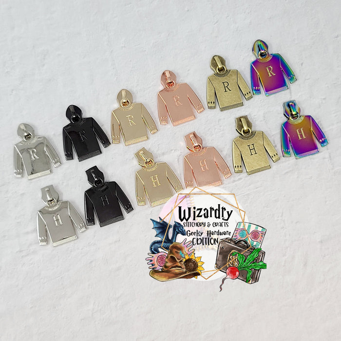 Christmas Sweater #5 Nylon Zipper Pulls