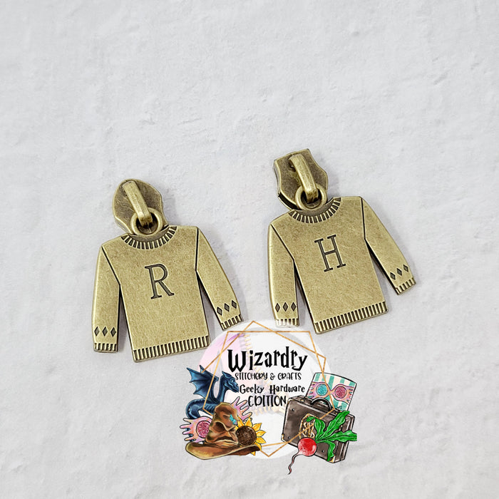 Christmas Sweater #5 Nylon Zipper Pulls