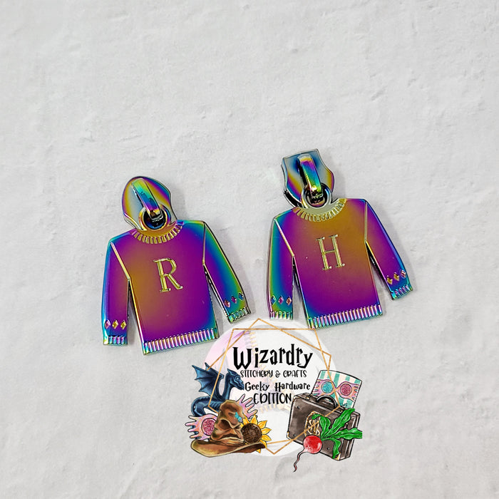 Christmas Sweater #5 Nylon Zipper Pulls