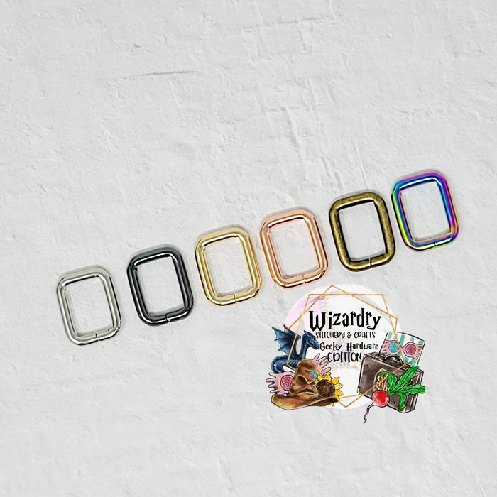 1/2" Rectangle Rings (Single)