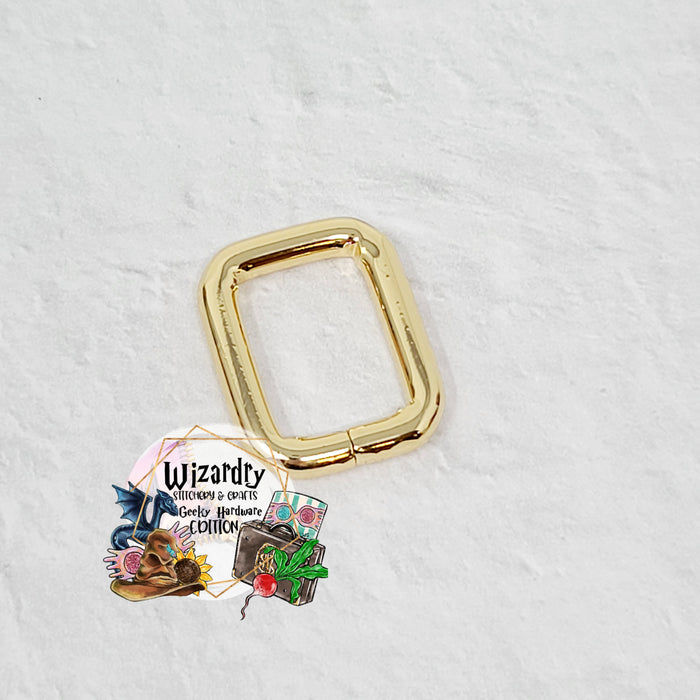 1/2" Rectangle Rings (Single)