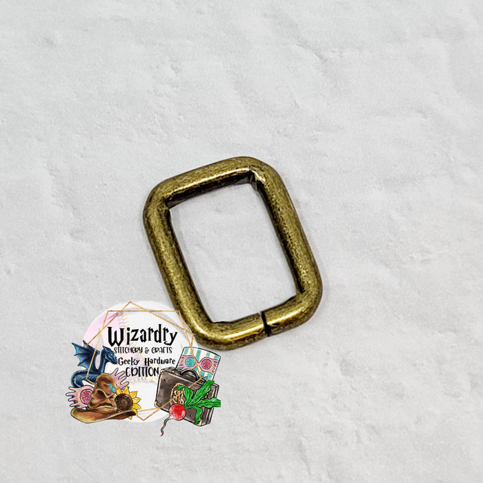 1/2" Rectangle Rings (Single)
