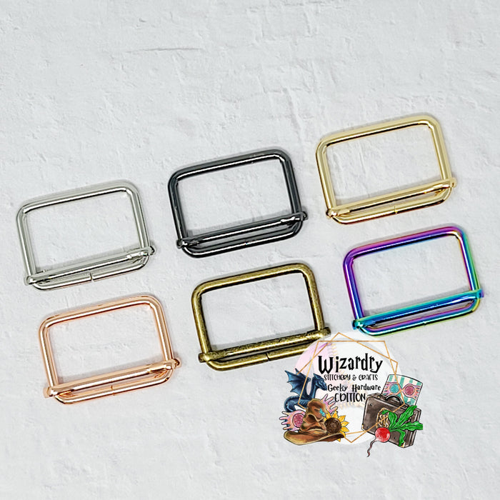 1 1/2" Adjustable Buckle Slider (Single)