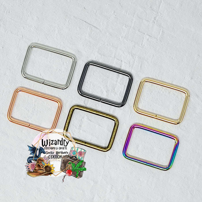 1 1/2" Rectangle Rings (Single)
