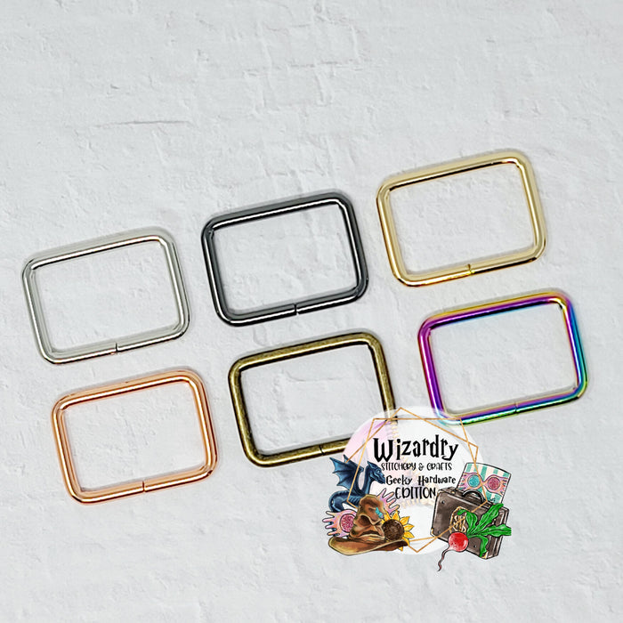 1 1/2" Rectangle Rings (Single)