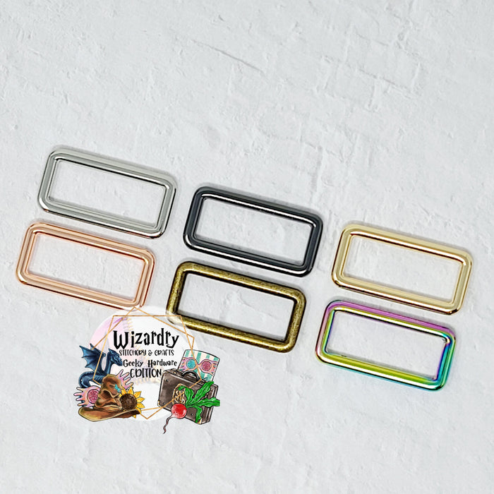 1 1/2" Welded Rectangle Rings (Single)