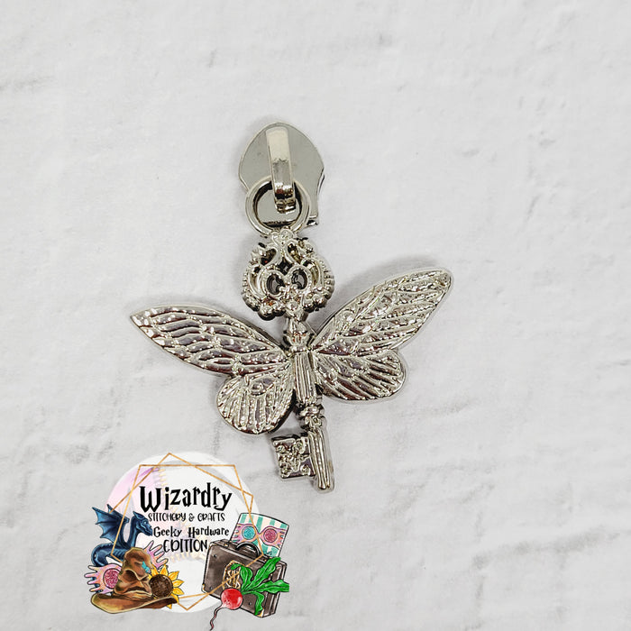 Flying Key #5 Nylon Zipper Pulls