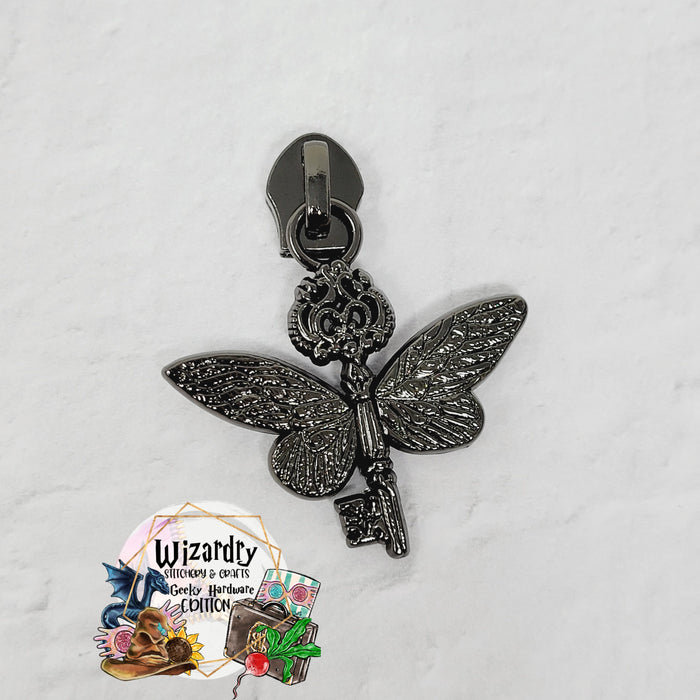 Flying Key #5 Nylon Zipper Pulls