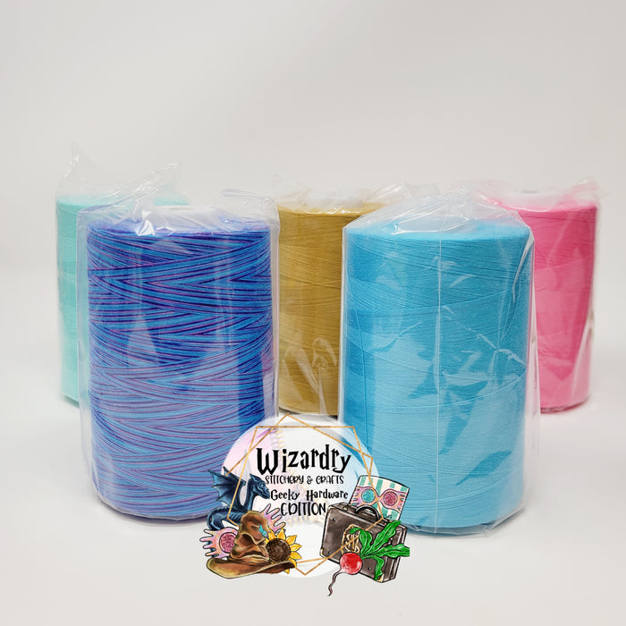 Tex 30 - Spun Polyester Sewing String - 8oz Spool - Solid