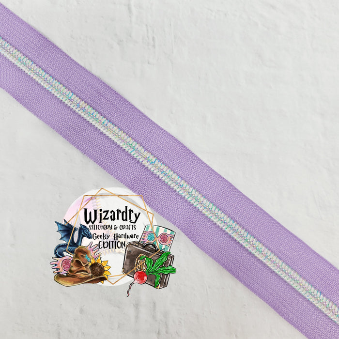 Lilac #5 Nylon Zipper Tape