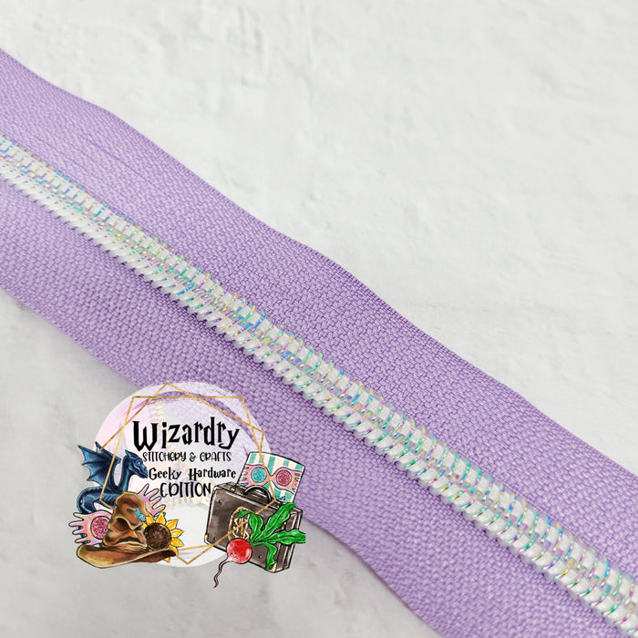 Lilac #5 Nylon Zipper Tape
