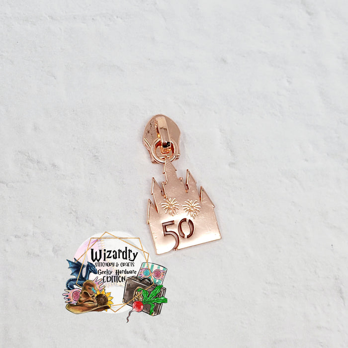 Celebration! Castle #5 Nylon Zipper Pulls